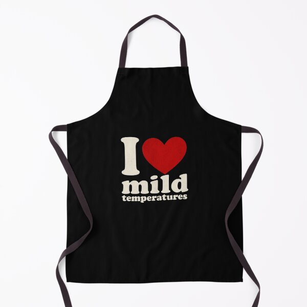 Item preview, I Love Mild Temperatures Funny Retro Weather Quote  designed and sold by first-shirt ⭐ ⭐ ⭐ ⭐ ⭐.