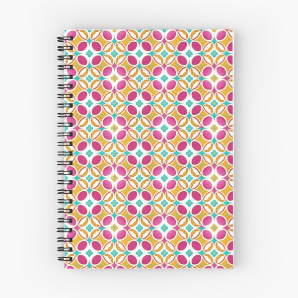 Item preview, Vibrant Geometric Watercolor Pattern in Fuchsia, Turquoise and Gold Tones designed and sold by jelypop.