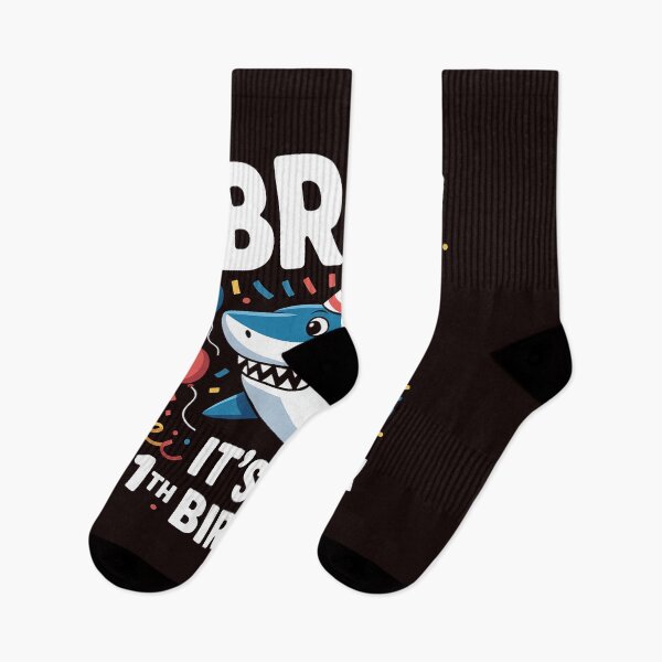 Item preview, Bruh It's My 11th Shark Birthday Kids Boys Girls designed and sold by hettingerchaim.