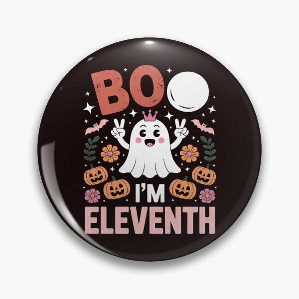 Item preview, Boo I'm Eleventh Ghost Second 11th Birthday Boys Halloween designed and sold by hettingerchaim.