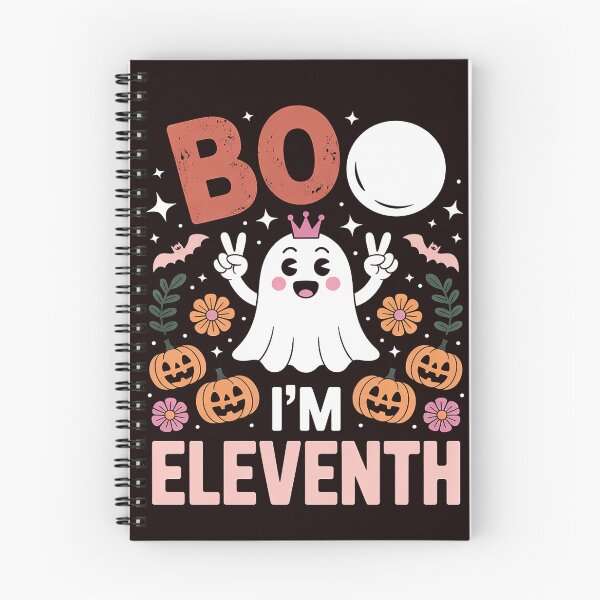 Item preview, Boo I'm Eleventh Ghost Second 11th Birthday Boys Halloween designed and sold by hettingerchaim.