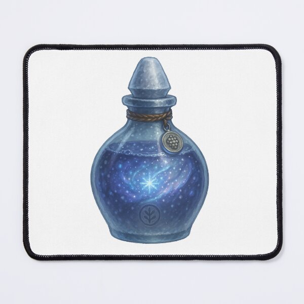 Item preview, Silverberry Frost Jam Potion – Winter Fantasy Alchemy Sticker designed and sold by AlcheArtsStudio.