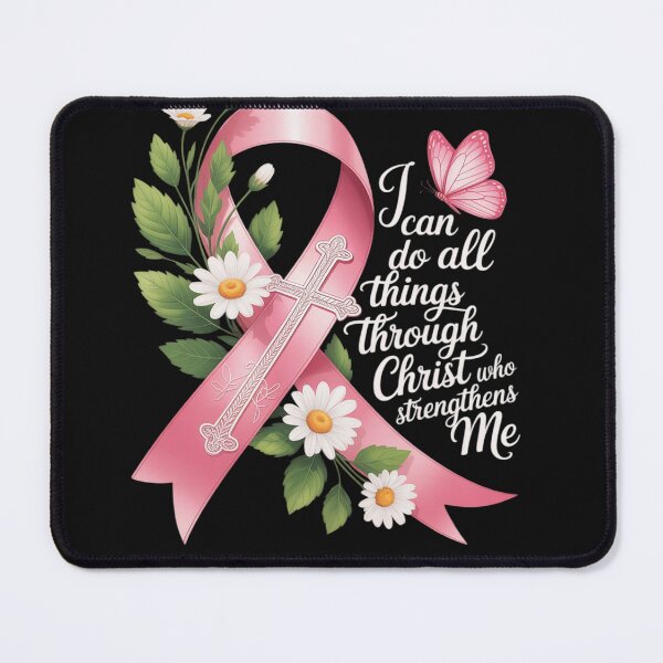 Item preview, Christian Cancer Fighter Inspirational Breast Cancer Women designed and sold by Eskomeranola.