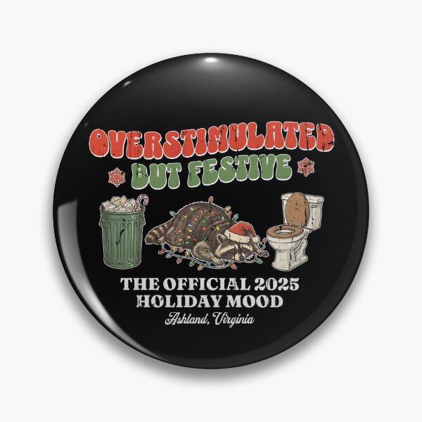 Item preview, Overstimulated But Festive designed and sold by hungphambamuoi.