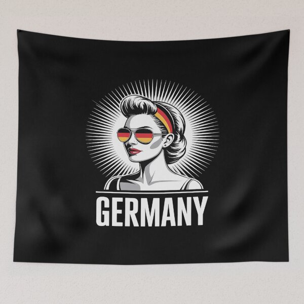 Item preview, German Girl Germany Flag designed and sold by skanderio.