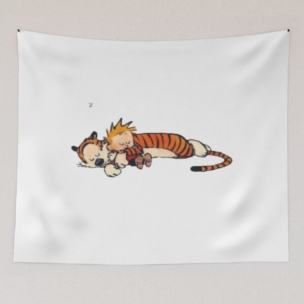 Item preview, Calvin and Hobbes Sleepy Time Sticker designed and sold by ciejkale9.