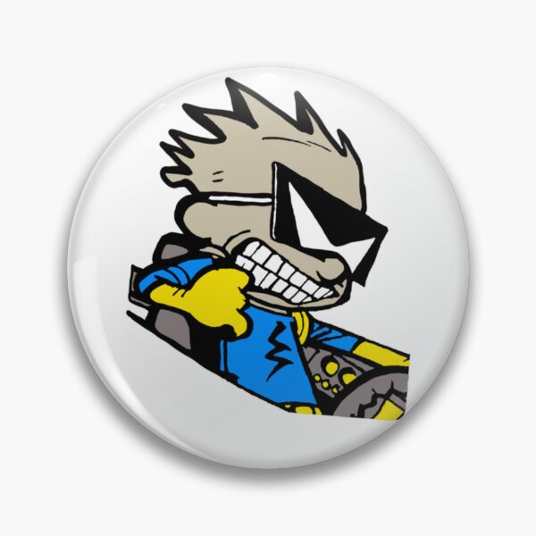 Item preview, Calvin and hobbes Space man spiff Sticker designed and sold by Carley Peter.