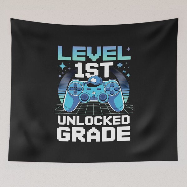 Item preview, Controller 1st Grade Level Unlocked Back to School Kids Boys designed and sold by Eskomeranola.