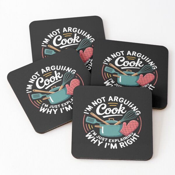 Item preview, Cook I'm Not Arguing I'm Just Explaining Why I'm Right designed and sold by Eskomeranola.