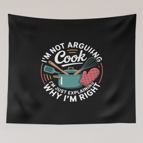 Item preview, Cook I'm Not Arguing I'm Just Explaining Why I'm Right designed and sold by Eskomeranola.