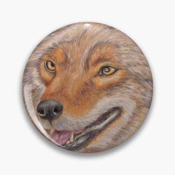 Item preview, Coyote designed and sold by Rhiannon Wolfe Art .