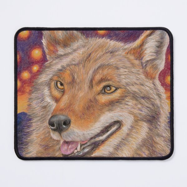 Item preview, Coyote designed and sold by Rhiannon Wolfe Art .