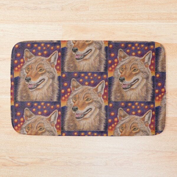 Item preview, Coyote designed and sold by Rhiannon Wolfe Art .