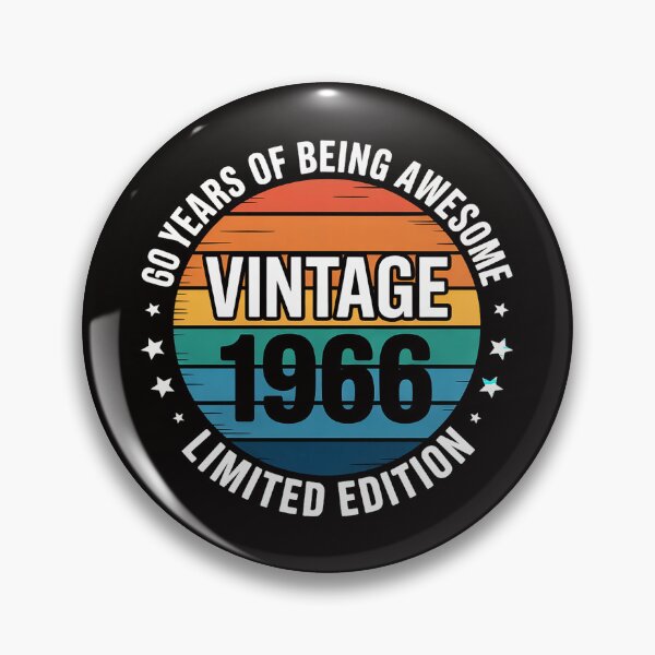 Item preview, 60th Birthday 1966 60 Years of Being Awesome  designed and sold by silladive.