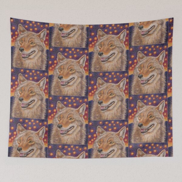 Item preview, Coyote designed and sold by Rhiannon Wolfe Art .