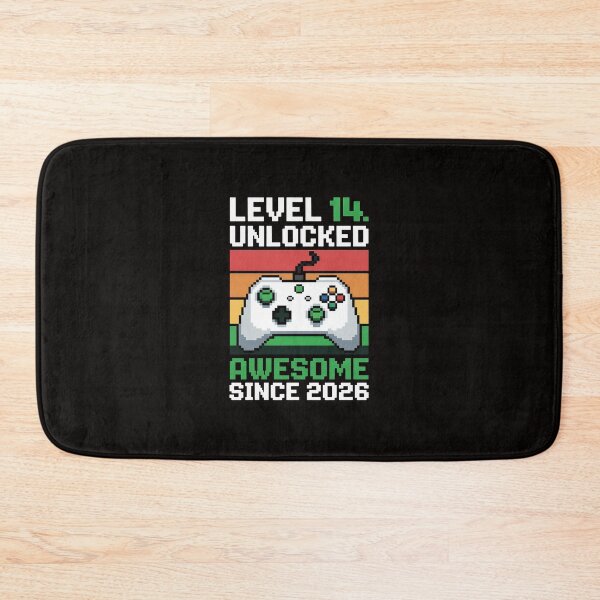 Item preview, 14 Year Old Level 11th Unlocked Birthday Gamer Since 2026 designed and sold by silladive.