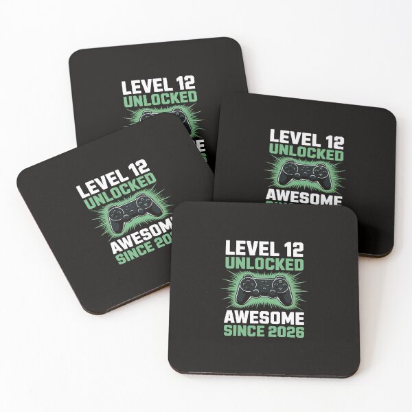 Item preview, 12 Year Old Level 6th Unlocked Birthday Gamer Since 2026 designed and sold by silladive.