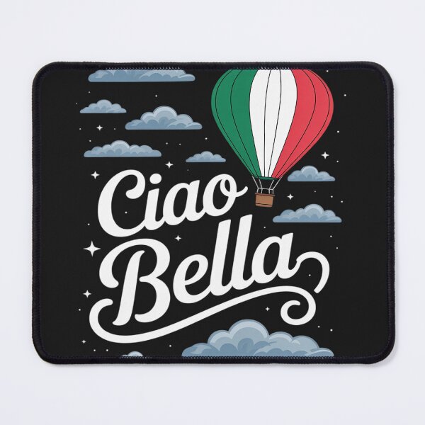 Item preview, Cool Italian Hello Saying Ciao Bella With Italian Flag Italy designed and sold by Eskomeranola.