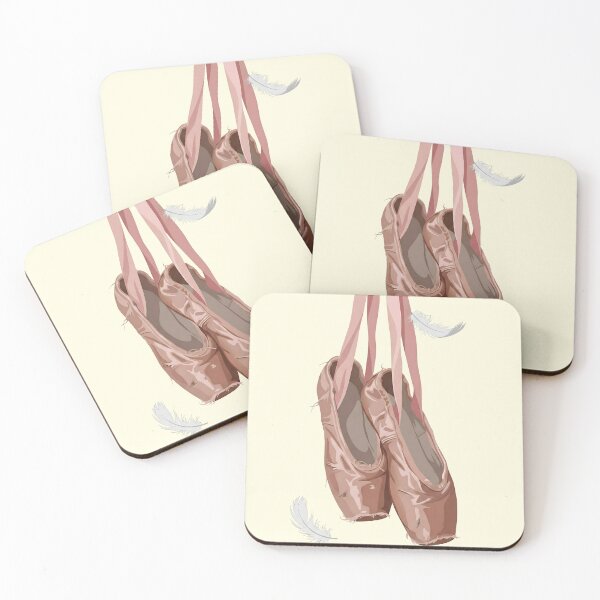 Item preview, Vintage Ballet Pointe Shoes – Elegant Ballerina Art Design designed and sold by Imaginationbeyond.