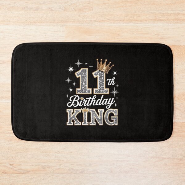 Item preview, 11th Birthday King 11 Years Old Birthday Party for Him designed and sold by silladive.