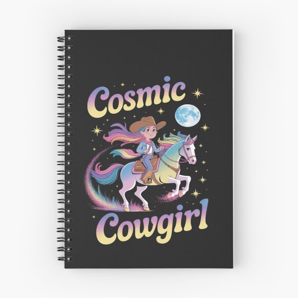 Item preview, Cosmic Rodeo Howdy Western Cute Cowboy Cowgirl Space designed and sold by Eskomeranola.