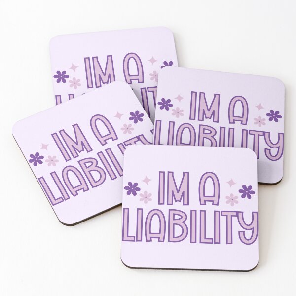 Item preview, I’m a liability  designed and sold by AlishaDesignCo.