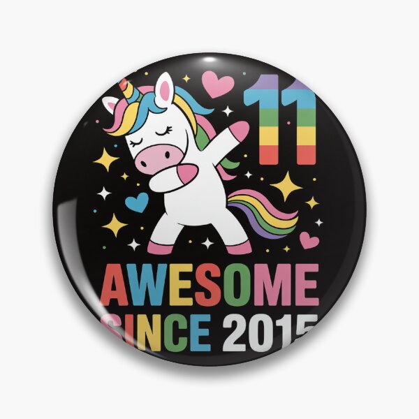 Item preview, 11th Birthday Awesome 2015 11 Years Old Unicorn Girls Teens designed and sold by silladive.