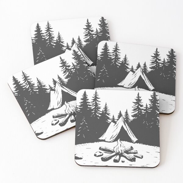 Item preview, Quiet Night Campfire designed and sold by RedBubble Dawson.