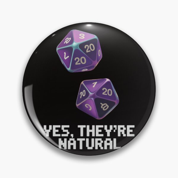 Item preview, Yes They're Natural Dungeon Gamer Dice Board Dragon Player designed and sold by silladive.