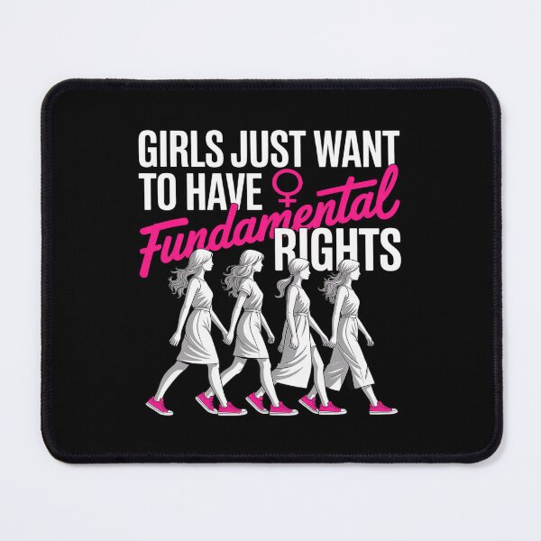 Item preview, Girls Just Want Fundamental Rights Feminist designed and sold by skanderio.