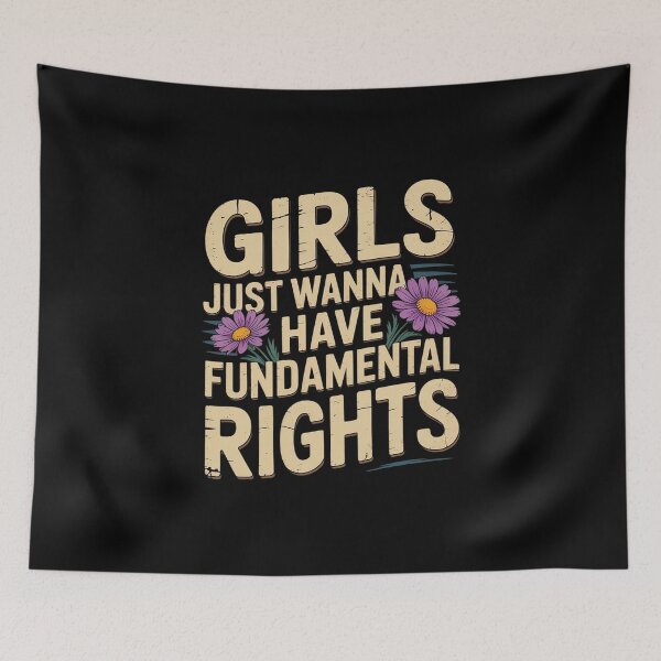 Item preview, Girls Just Wanna Have Fundamental Rights Orchid Flower designed and sold by skanderio.