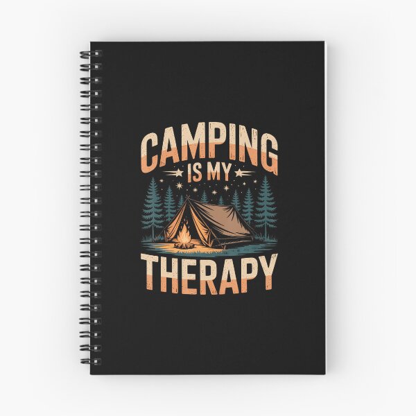 Item preview, Camping Is My Therapy Fun Outdoor Campfire Family Vacation designed and sold by pfanodlnazb.