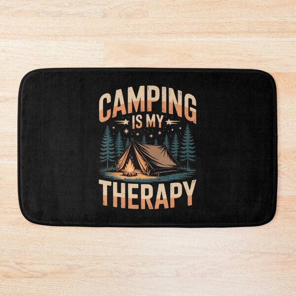 Artikelvorschau, Camping ist meine Therapie – Spaß am Lagerfeuer im Freien, Familienurlaub entworfen und verkauft von pfanodlnazb.