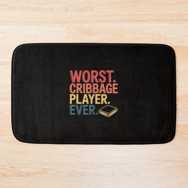 Item preview, Worst Cribbage Player Ever Cribbage Board Game Pegs designed and sold by silladive.