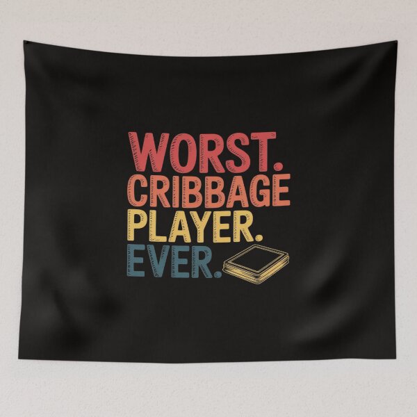 Item preview, Worst Cribbage Player Ever Cribbage Board Game Pegs designed and sold by silladive.