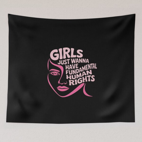 Item preview, Girls Just Want To Have Fundamental Rights Gender Equality designed and sold by skanderio.
