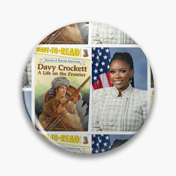 Item preview, Jasmine Crockett Davy Crockett  designed and sold by Portraits by Billy H. Jackson.