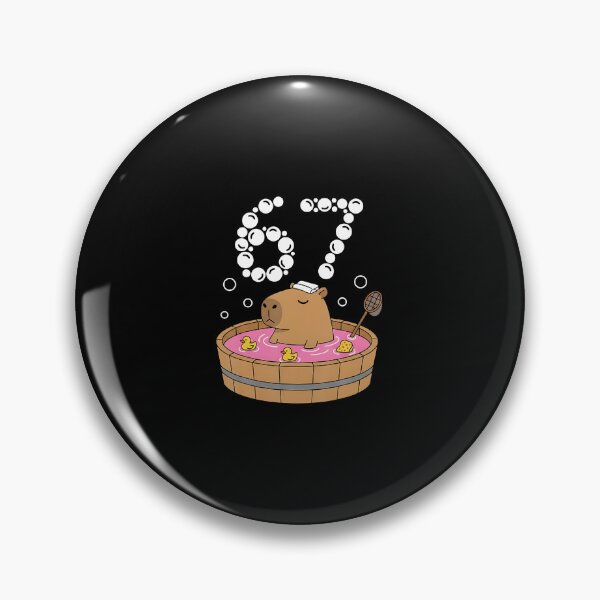 Item preview, Chill Bath Tub Capybara Sauna 67 Relaxed Animal Funny Six designed and sold by pfanodlnazb.