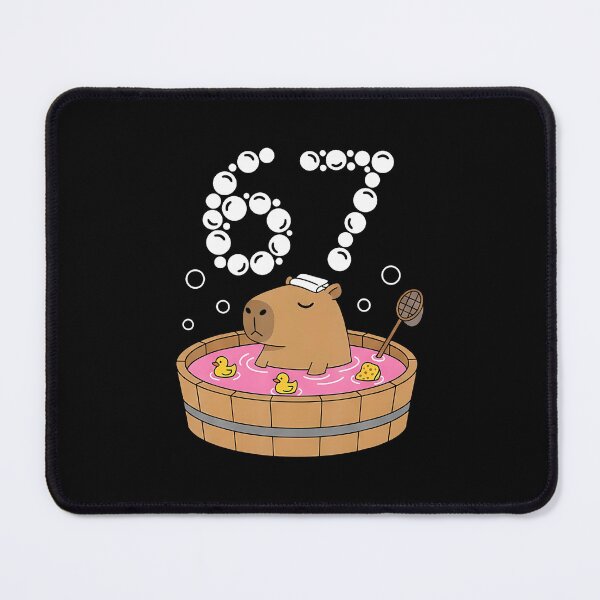 Item preview, Chill Bath Tub Capybara Sauna 67 Relaxed Animal Funny Six designed and sold by pfanodlnazb.