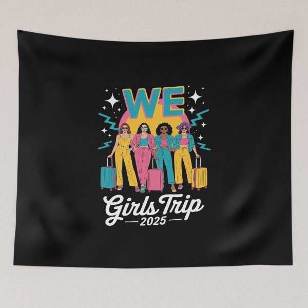 Item preview, Girls Trip 2025 Matching Vacation Crew Colorful Travel Fun designed and sold by skanderio.