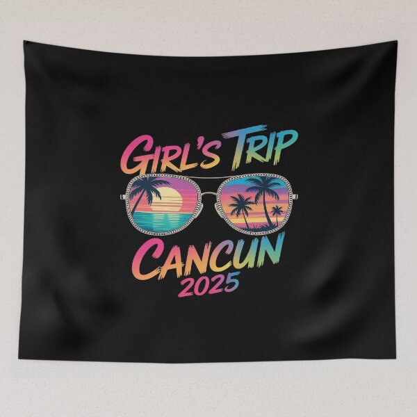 Item preview, Girls Trip Cancun 2025 Summer Vacation Sunglass Holiday designed and sold by skanderio.