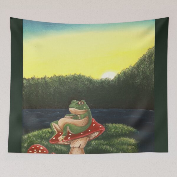 Item preview, Lounging Frog designed and sold by AbstractAsylum.