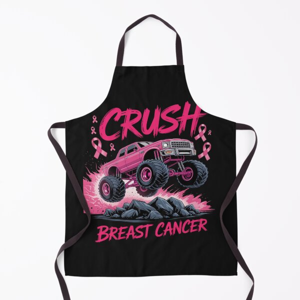 Item preview, Crush Breast Cancer Awareness Truck pink designed and sold by Bstilablhot.