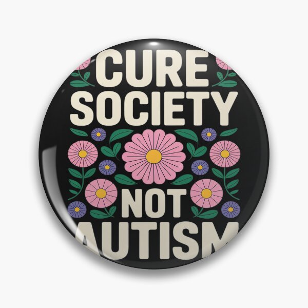 Item preview, Cure Society Not Autism Awareness Floral Acceptance SPED designed and sold by Bstilablhot.