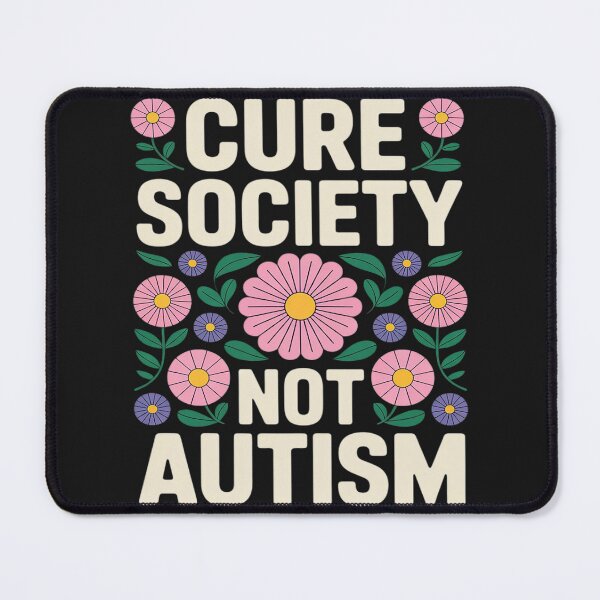 Item preview, Cure Society Not Autism Awareness Floral Acceptance SPED designed and sold by Bstilablhot.
