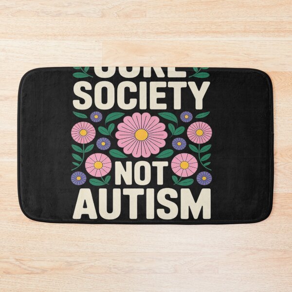 Item preview, Cure Society Not Autism Awareness Floral Acceptance SPED designed and sold by Bstilablhot.