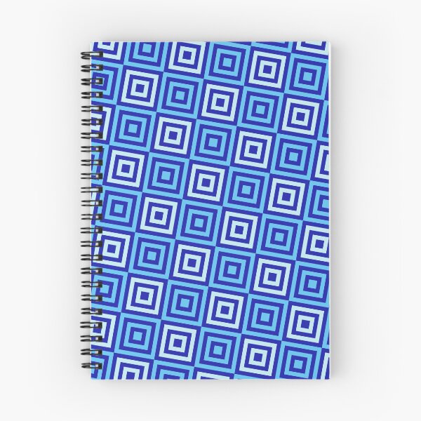 Item preview, Blue CheckerBoard Rectangle Square - Abstract Geometric Shape Pattern - Christmas Gifts designed and sold by RoyalStarsPatts.