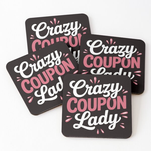 Item preview, Womens crazy coupon lady for couponing and voucher women designed and sold by BotboutiquePre.