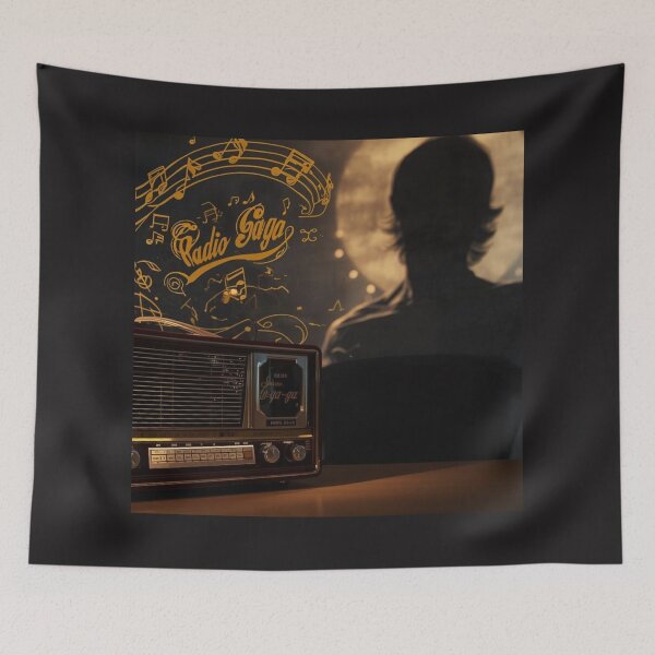 Item preview, Radio Gaga Queen Inspired Retro Tribute Design designed and sold by Chippychips1.