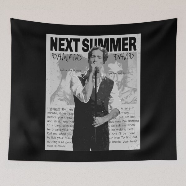 Item preview, Damiano David Vintage Fashion Portrait – Retro Rock Aesthetic Art designed and sold by AidanToma.
